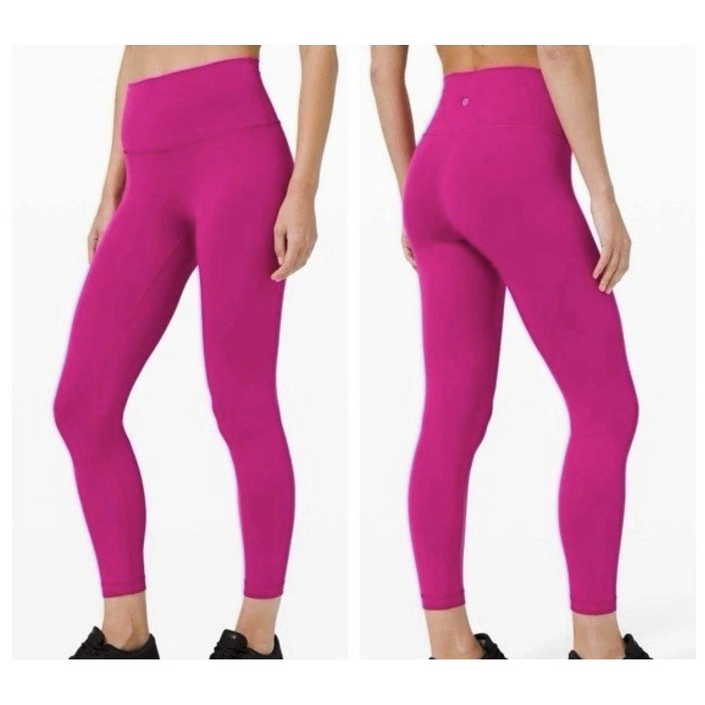 Lululemon Align High-RisePant 28" hot Pink Size 4